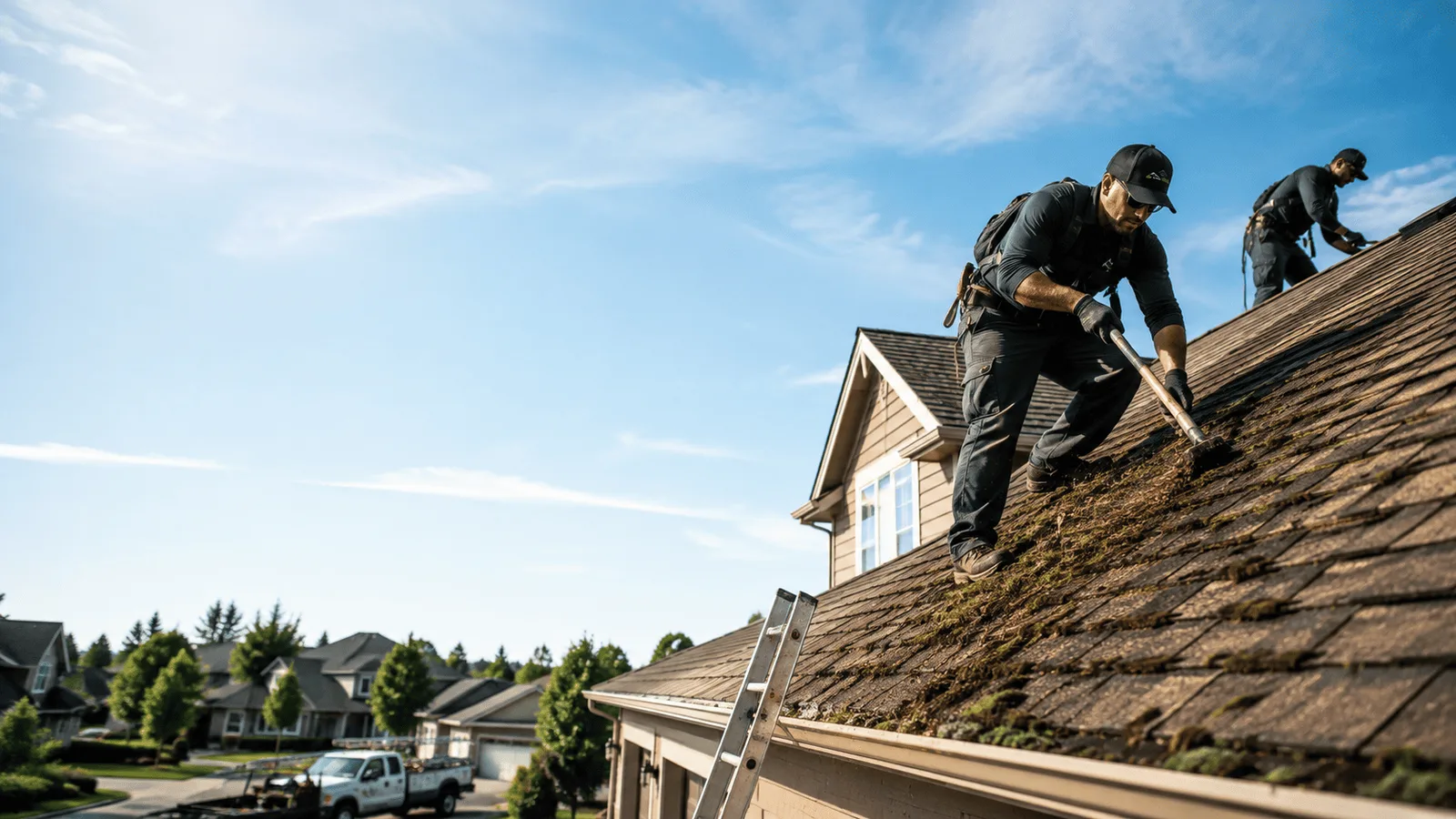 Roof Moss Removal in Simpson, IL near me